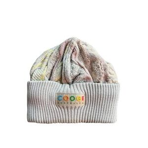 Vintage Coogi Colorful Beanie 'Yellow / Red"